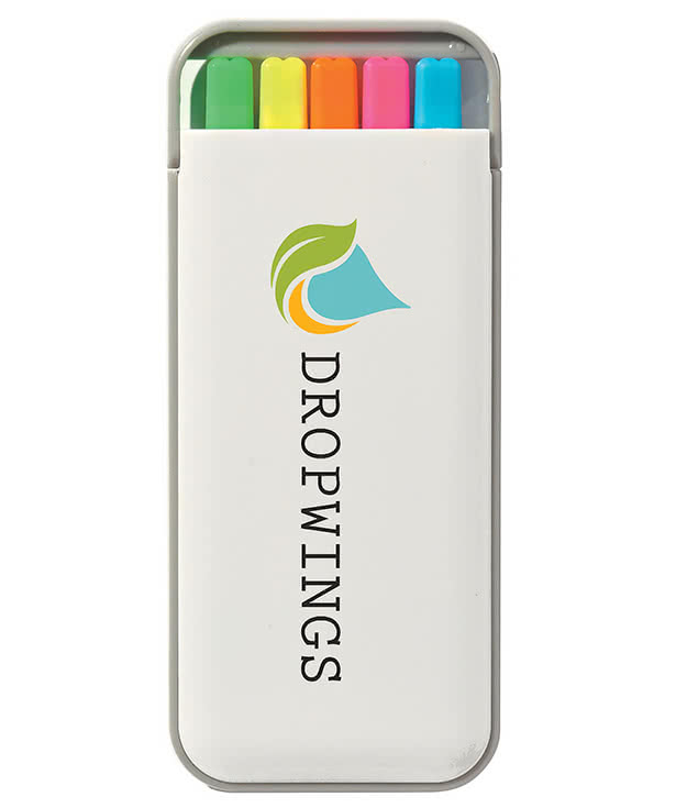 Full Color 5-in-1 Highlighter Set