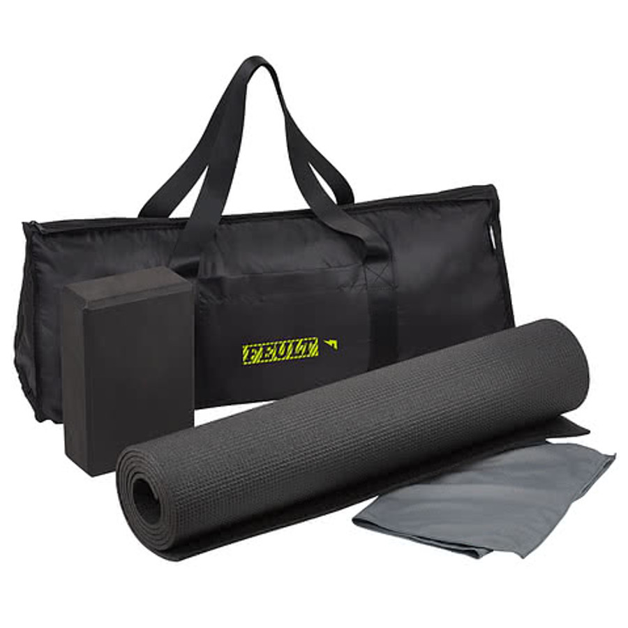 Beginner 3-Piece Yoga Set in Black