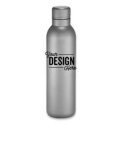 17 oz. Thor Matte Copper Vacuum Insulated Water Bottle - Color: Gray