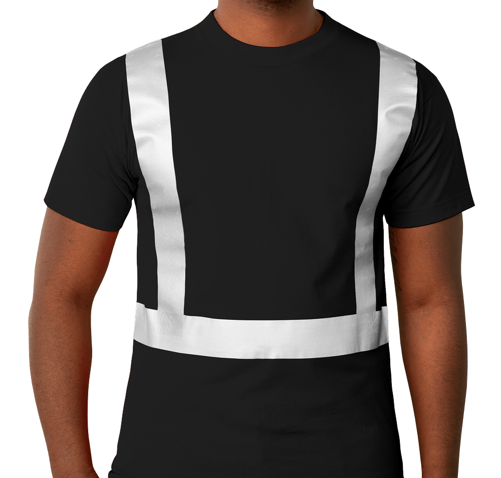 Bayside USA-Made Reflective 100% Cotton T-shirt-default