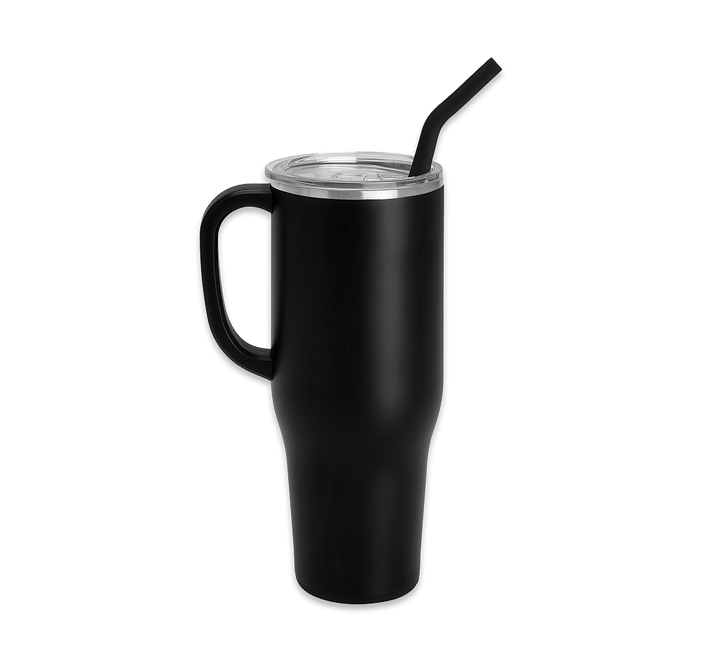 Swig Life Laser Engraved 40 oz. Stainless Steel Tumbler with Straw-default