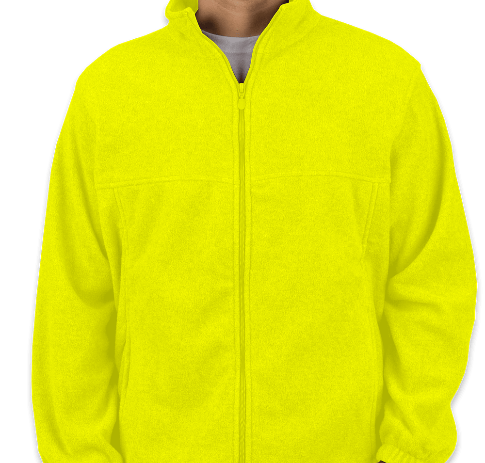 Harriton Full Zip Fleece Jacket - Embroidered-default