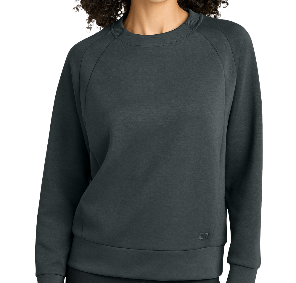 OGIO Women's Transcend Recycled Crewneck Sweatshirt-default