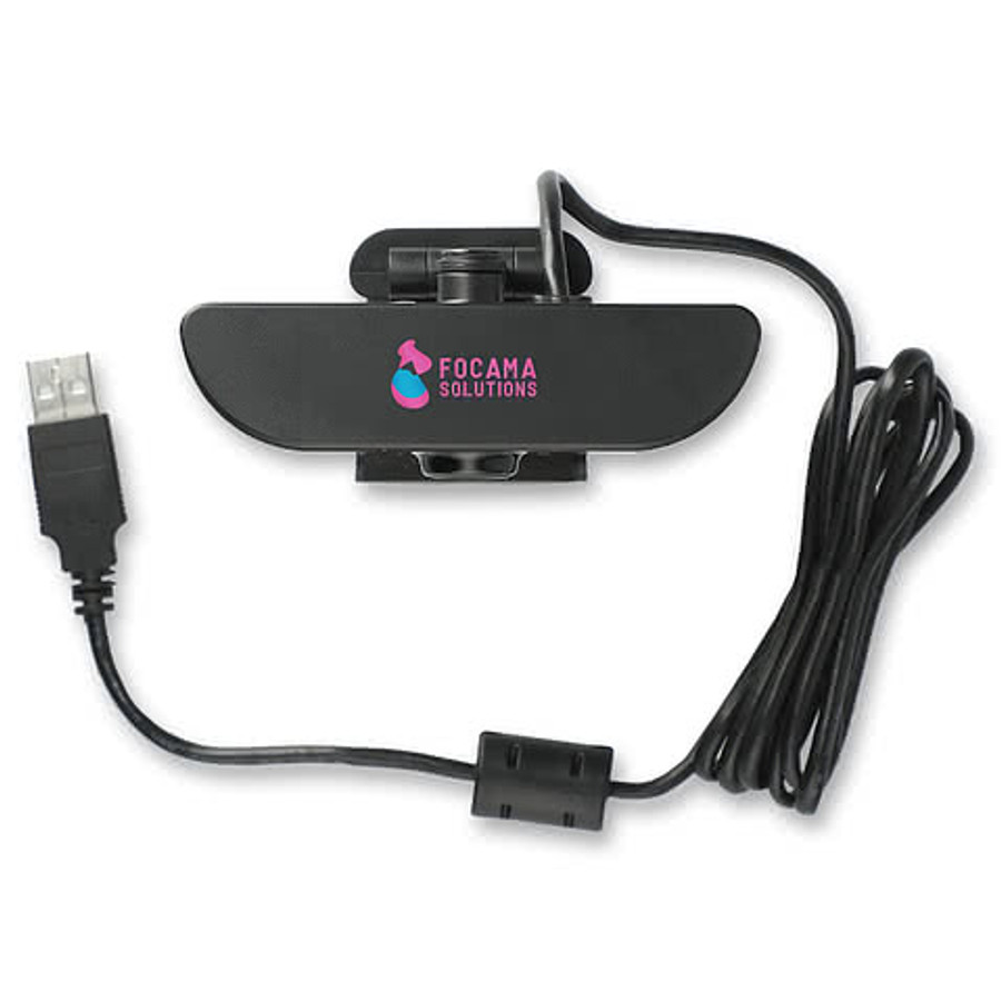 1080P HD Webcam with Microphone in Black