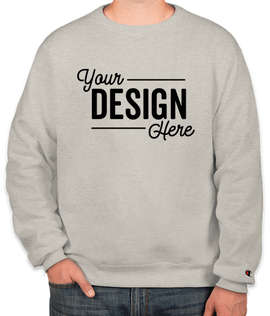 Champion Powerblend Crewneck Sweatshirt - Color: Oatmeal Heather