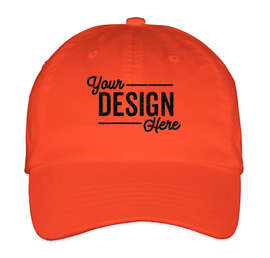 Valucap Bio-Washed Hat - Color: Orange