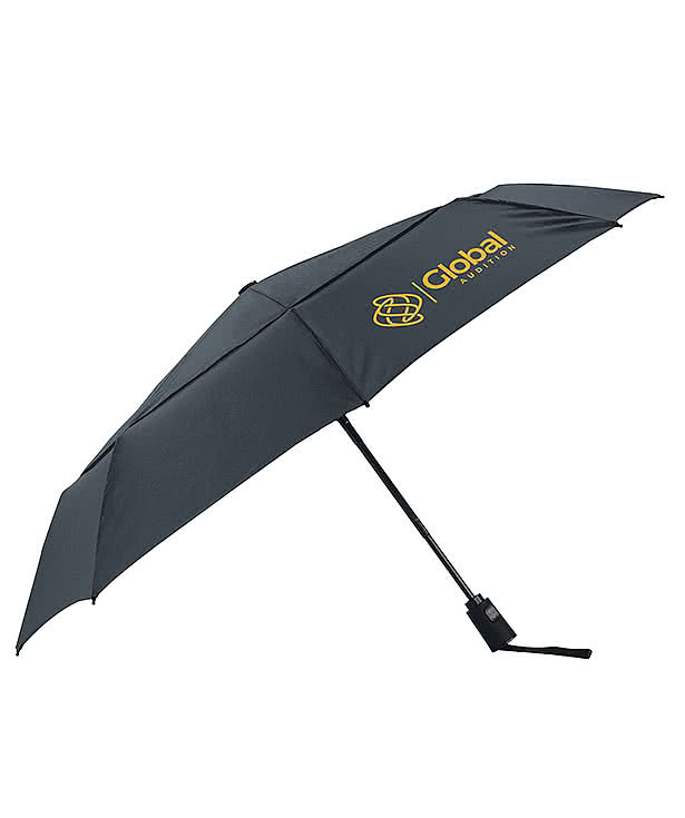 Full Color Shed Rain Vortex 43" Arc Auto-Open/Close Compact Umbrella