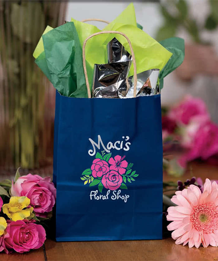 Full Color Munchkin Recycled Paper Bag