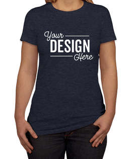 Canada - Bella + Canvas Women's Slim Fit Favorite T-shirt - Color: Heather Navy