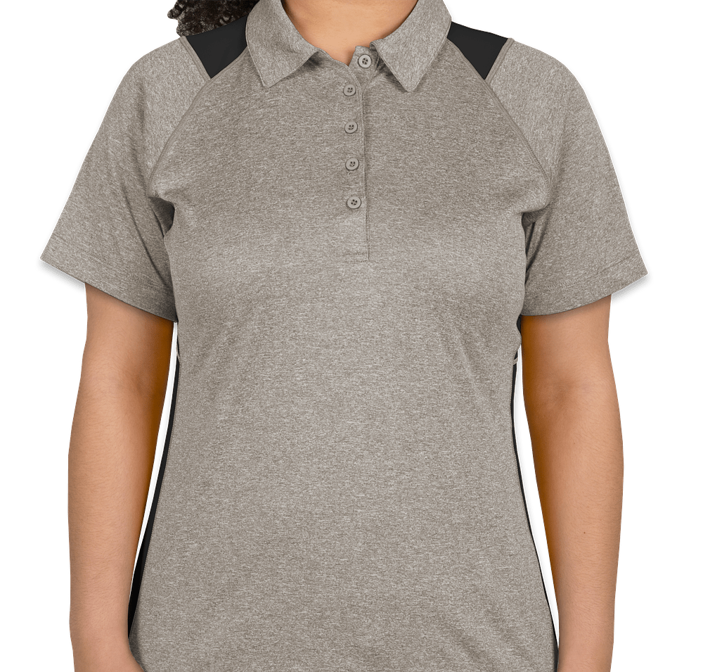 Sport-Tek Women's Contrast Performance Polo-default
