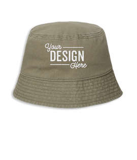 Atlantis Headwear Sustainable Bucket Hat - Color: Olive
