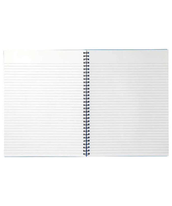 Large Plastic Cover Spiral Notebook