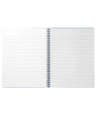 Large Plastic Cover Spiral Notebook