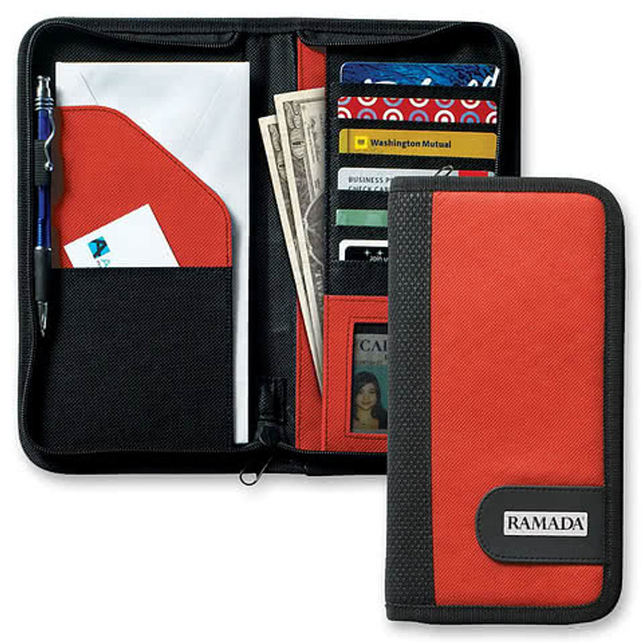 Polytex Passport Wallet in Blue