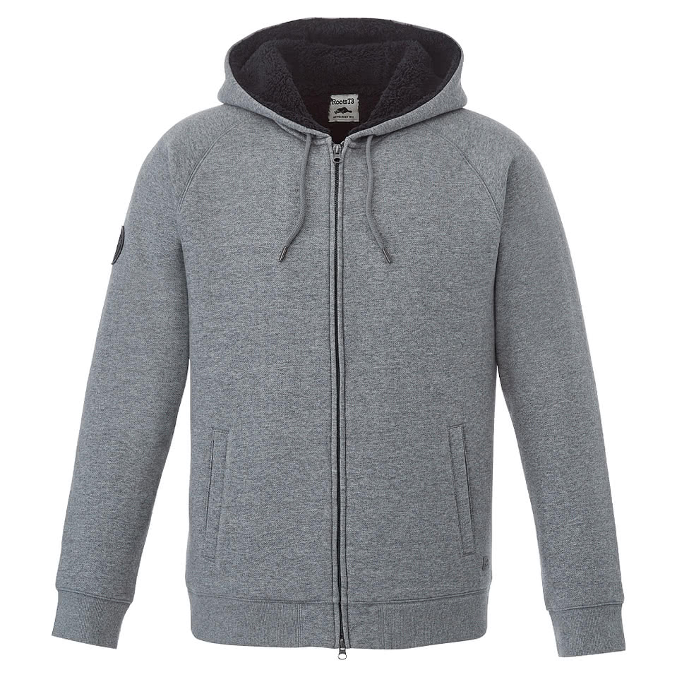 Roots Copperbay Sherpa Fleece Lined Zip Hoodie