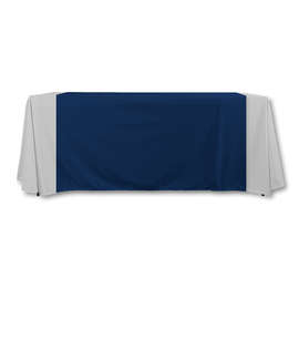 Full Color 57" LazerLine Table Runner - Color: Navy