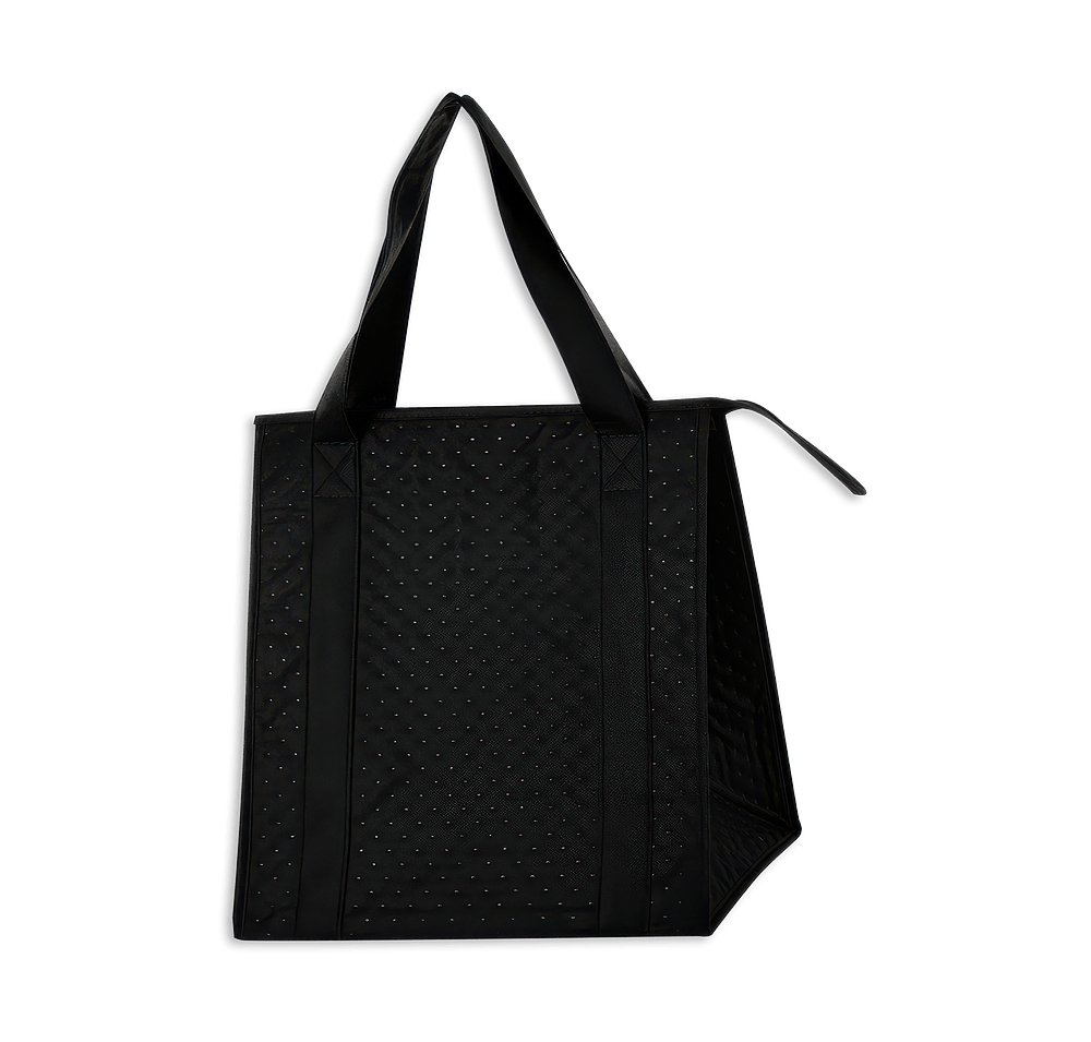 Full Color Dimples Non-Woven Cooler Tote Bag-default