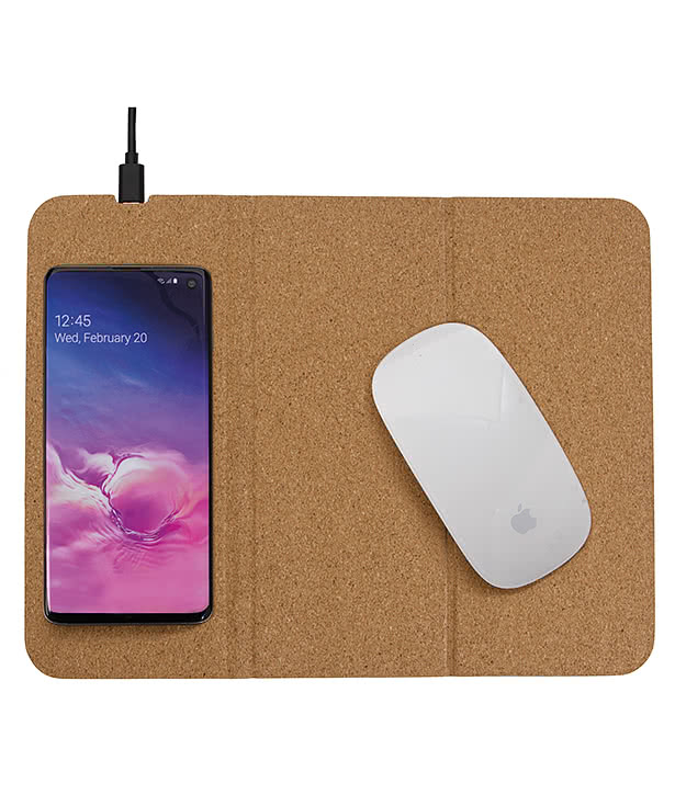 10W Vite Wireless Charging Mouse Pad and Stand