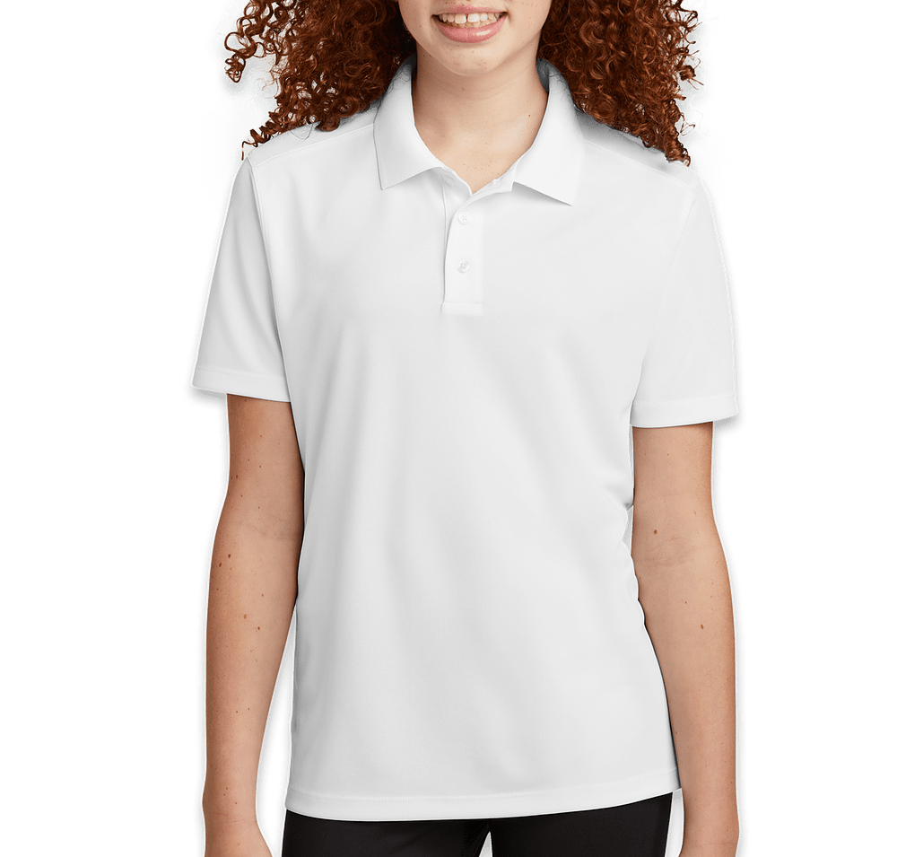 Sport-Tek Youth UPF 50 Performance Micropique Polo-default