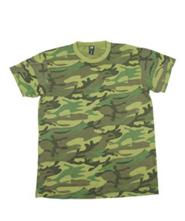 Alternative Apparel Mens Basic Camo T
