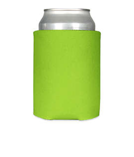 Full Color Photo Can Cooler - Color: Lime Green