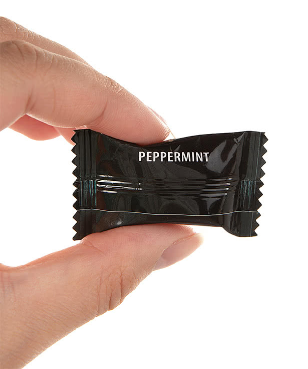 Full Color Individually Wrapped Peppermints (Case of 2000)