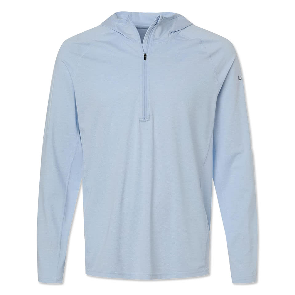 HUK Atoll Hooded Half Zip Performance Shirt