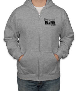 Canada - Gildan Midweight Zip Hoodie