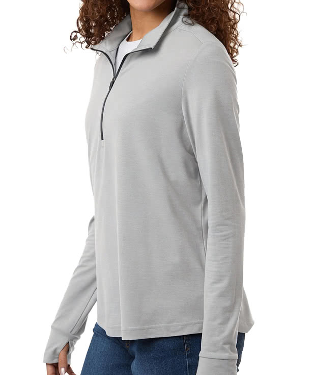North End Women's JAQ Stretch Quarter Zip Performance Shirt