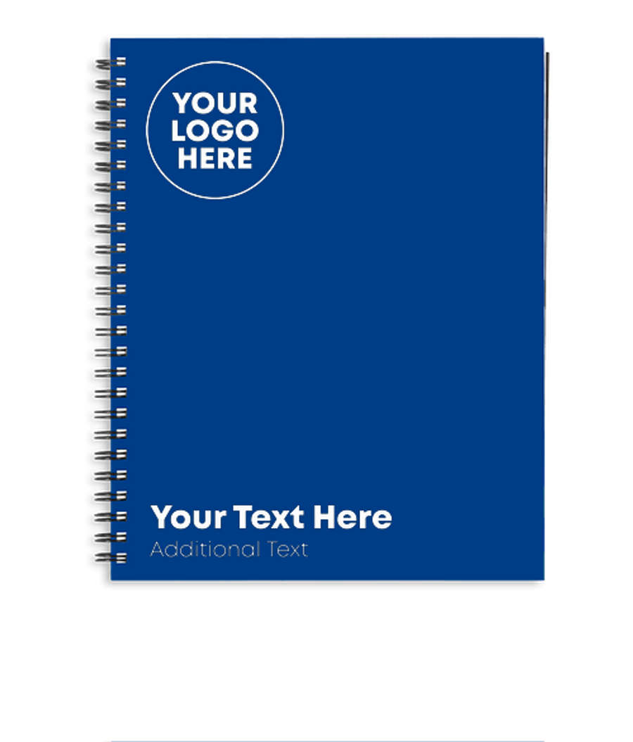 Corner Logo JournalBooks ® Spiral Planner in Royal