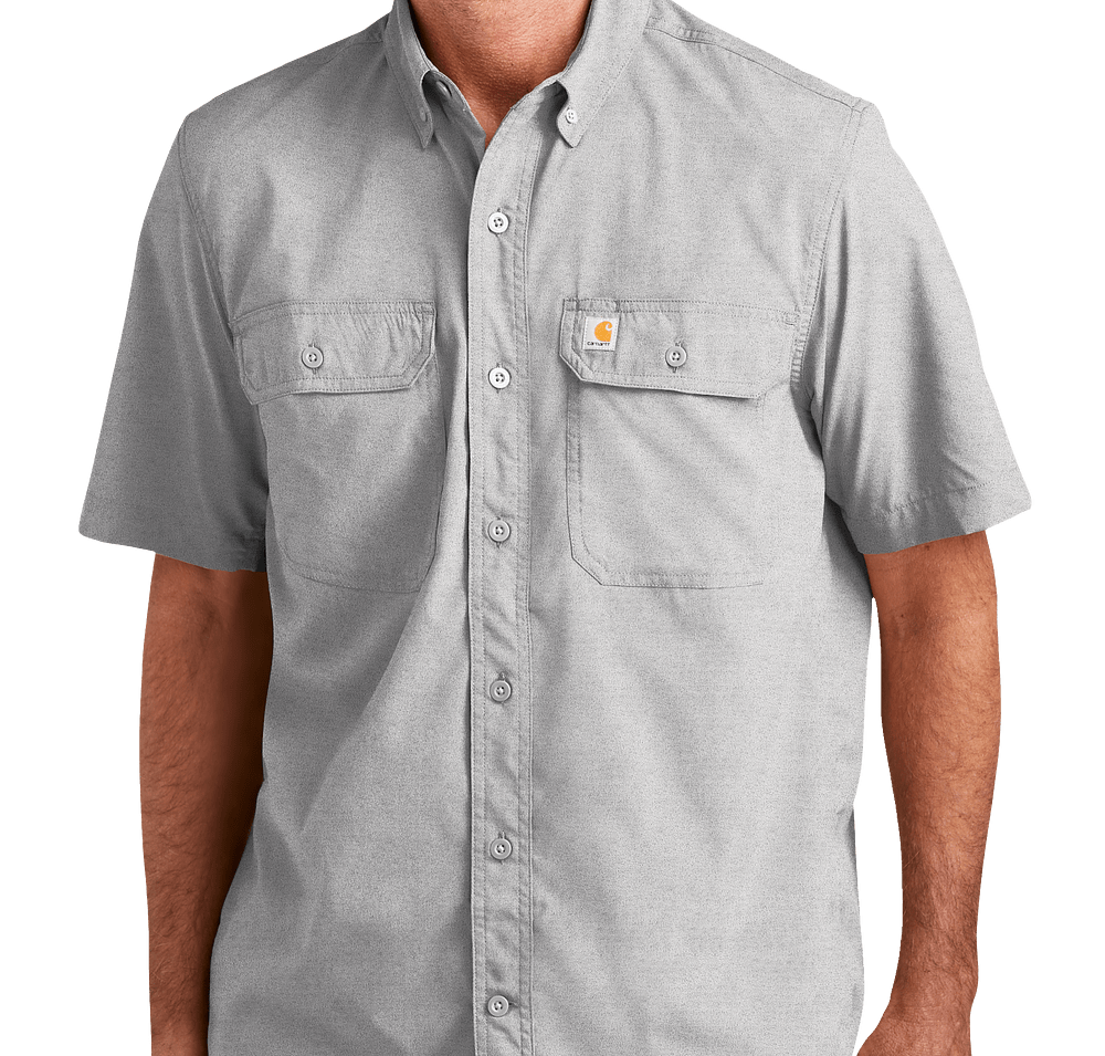 Carhartt Force Solid Short Sleeve Work Shirt - Printed-default