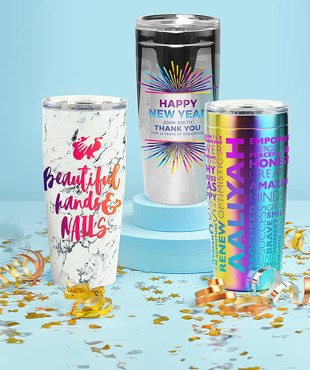 20 oz. Viking Collection Rainbow Nova Tumbler