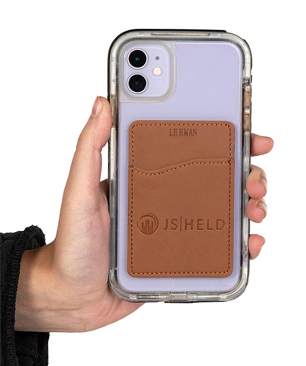 Debossed Tuscany RFID Phone Wallet