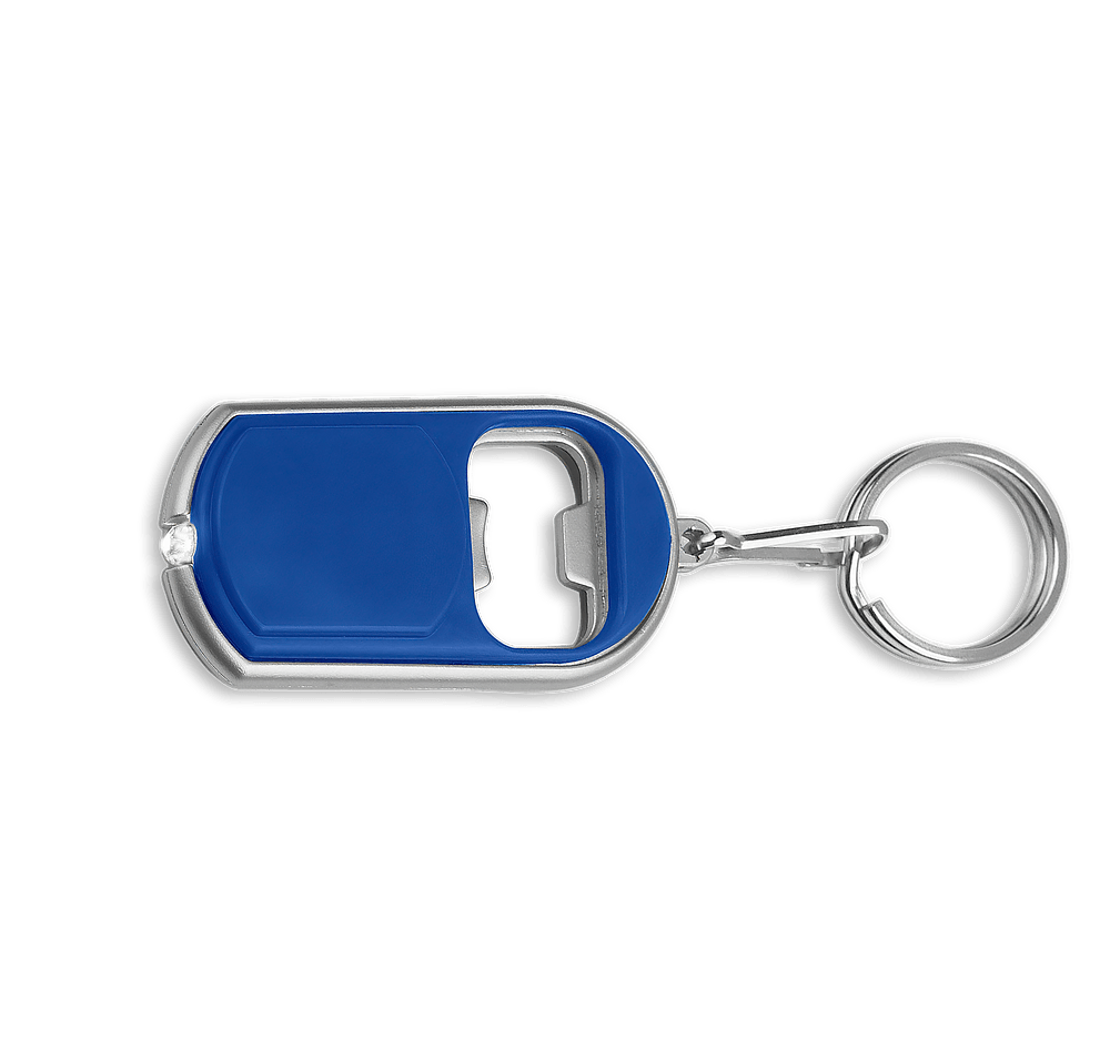 Bottle Opener Keychain with LED Light-default