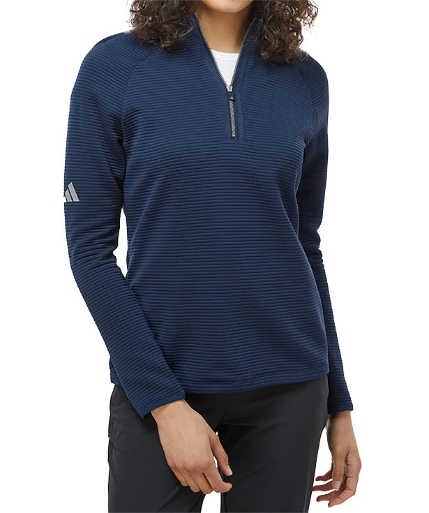 Adidas Women's Spacer Recycled Quarter Zip Sweatshirt