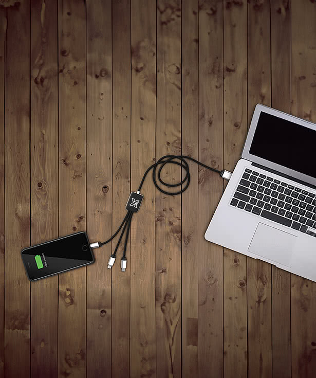 Laser Engraved SCX Innovative Design Eco Easy-to-Use Cable