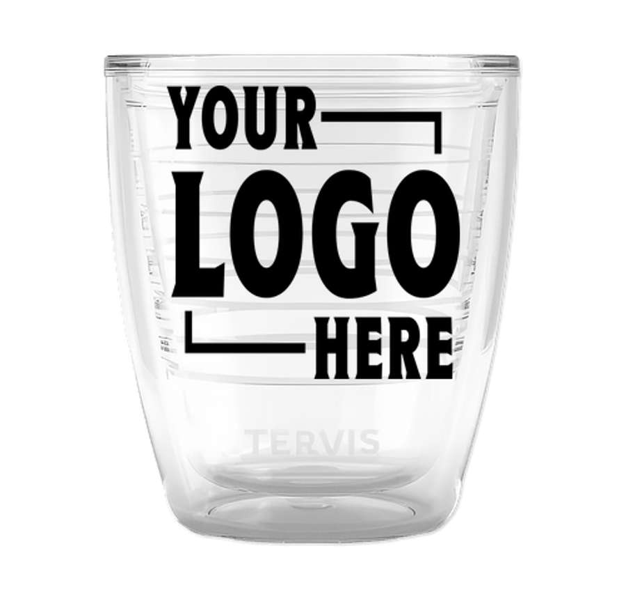 Tervis 12 oz. Classic Enhanced Embroidered Emblem Tumbler in Clear