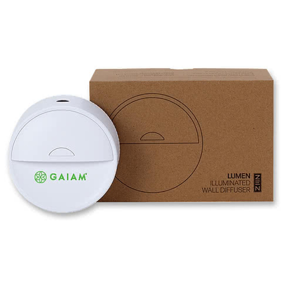 Illuminated Essential Oil Wall Diffuser in White