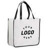Medium Laminated Shopper Tote Bag