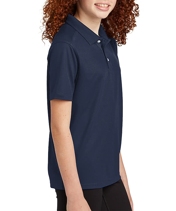 Sport-Tek Youth UPF 50 Performance Micropique Polo