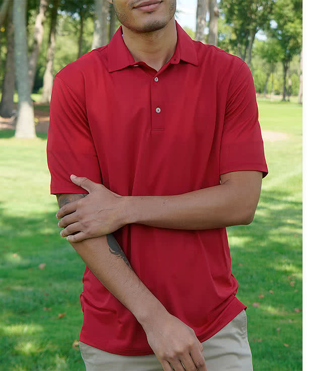 Greg Norman Freedom Micro Pique Performance Polo