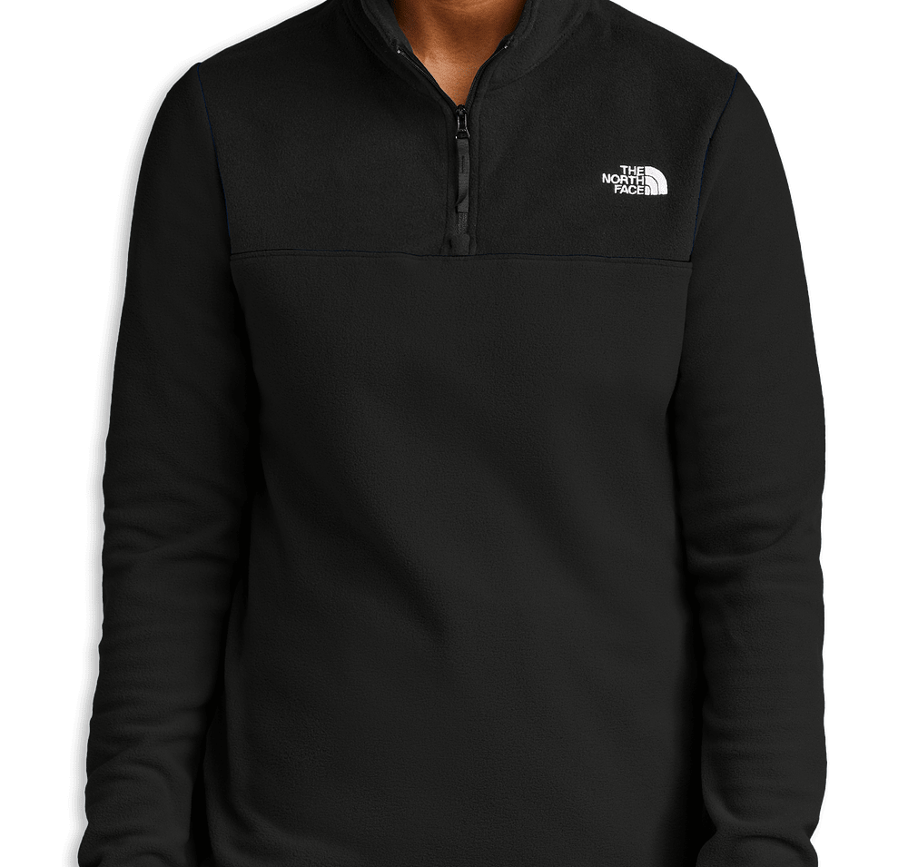 The North Face Women's Glacier Recycled Quarter Zip Fleece Pullover -Embroidered-default