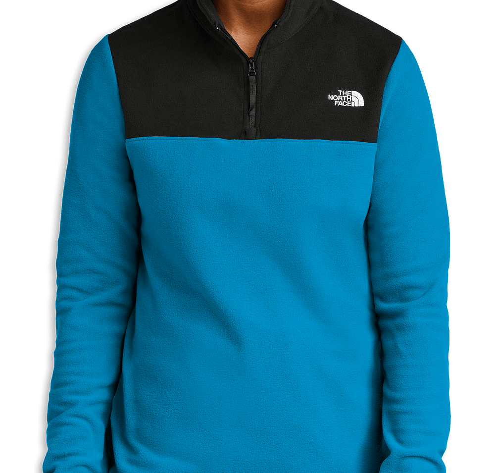 The North Face Women's Glacier Recycled Quarter Zip Fleece Pullover - Printed-default