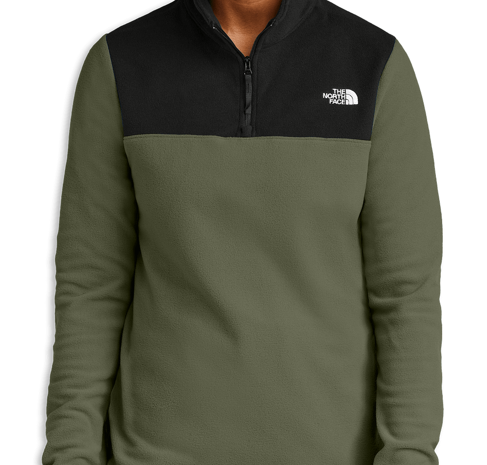 The North Face Women's Glacier Recycled Quarter Zip Fleece Pullover - Printed-default