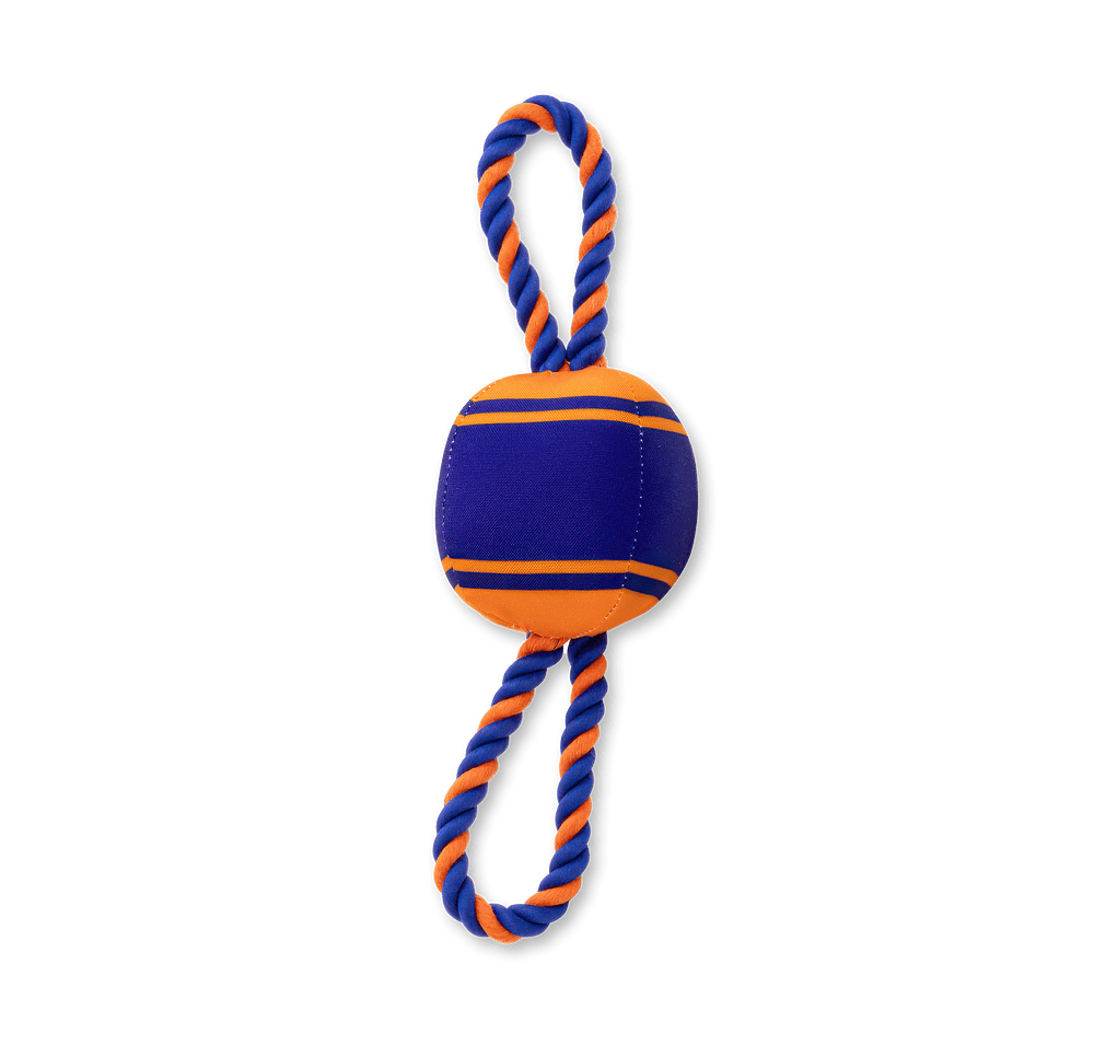 Tug 'N Play Ball & Rope Dog Toy-default