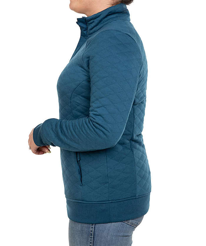 Stormtech Women's Montebello Quilted Thermal Quarter Zip Sweatshirt