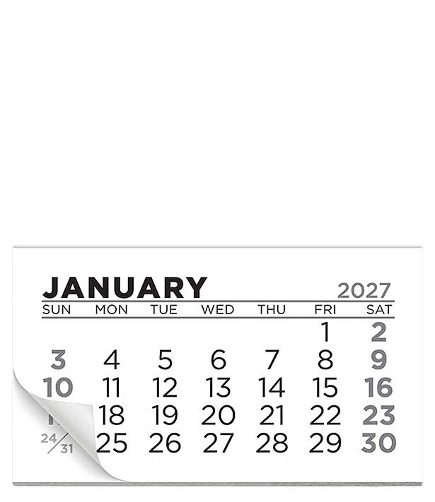 Add-A-Pad 12 Month Calendar
