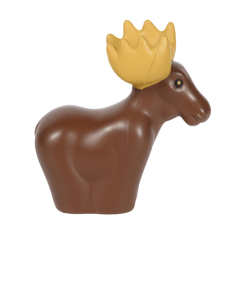 Moose Stress Reliever in Brown