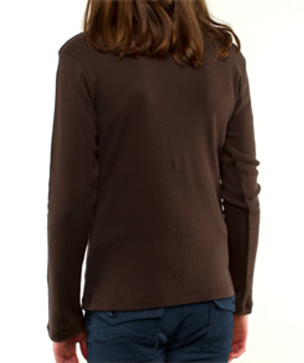 Bella + Canvas Youth Girls Long Sleeve Crew