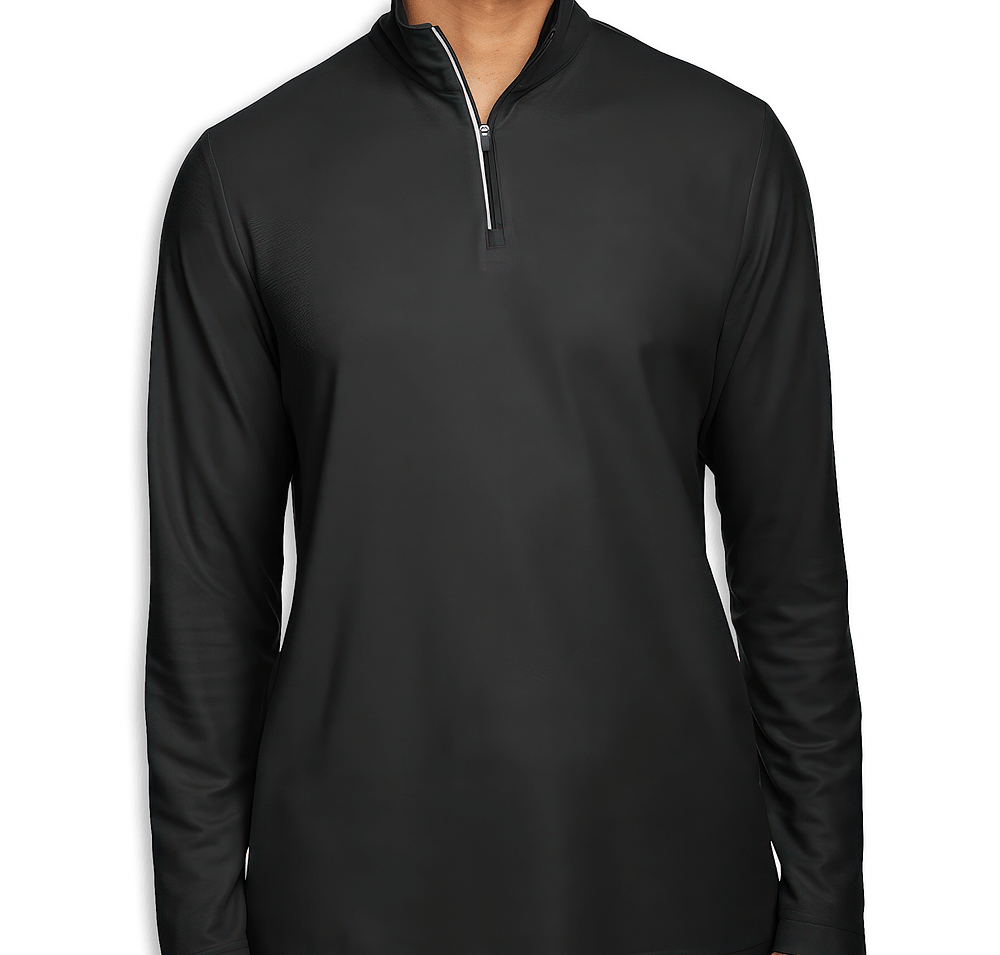 Core 365 Fusion ChromaSoft Pique Quarter Zip Sweatshirt -  Printed-default